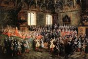 LANCRET, Nicolas Solemn Session of the Parliament for KingLouis XIV,February 22.1723 china oil painting reproduction